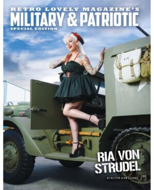 Retrolovely Military Rita Glitter Glam Studios