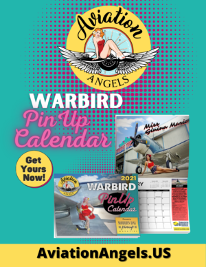 Aviation Angels Warbird Calendar Glitter Glam Studios