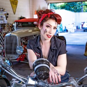 Greaser, rockabilly pinup